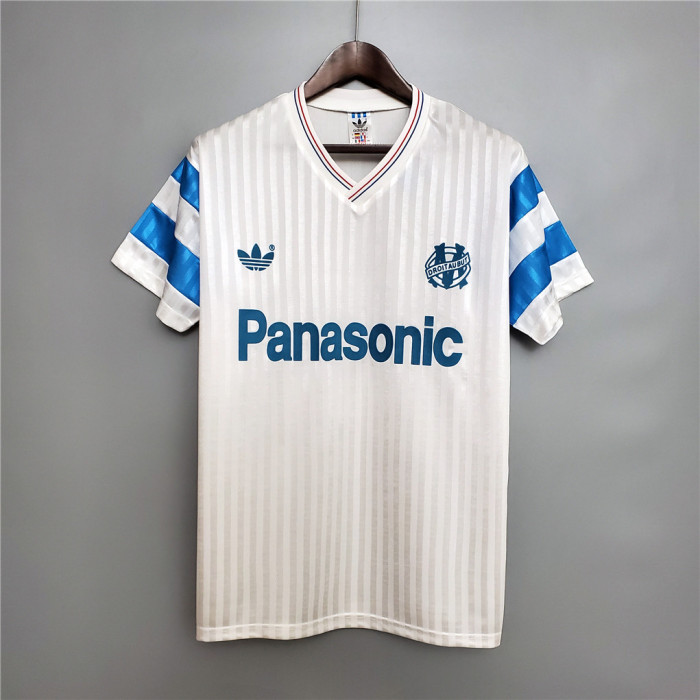 1990-1991 Marseille Jersey Home