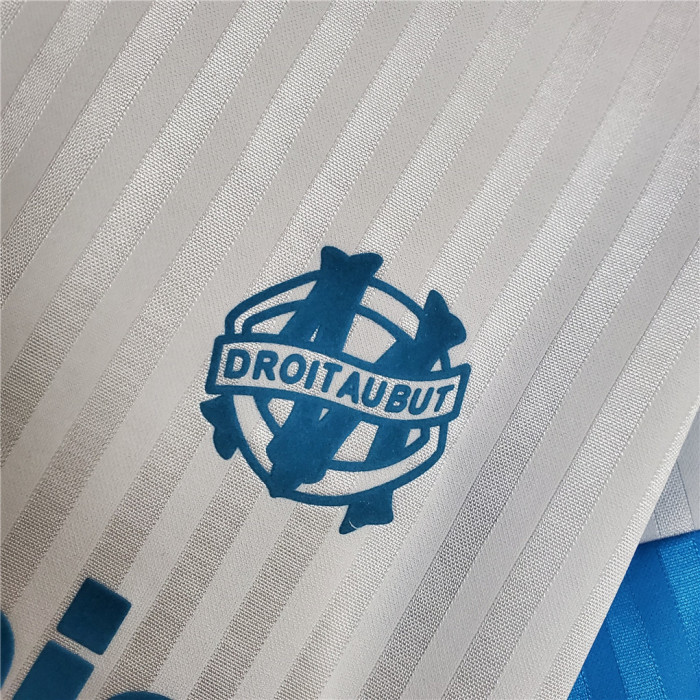 1990-1991 Marseille Jersey Home