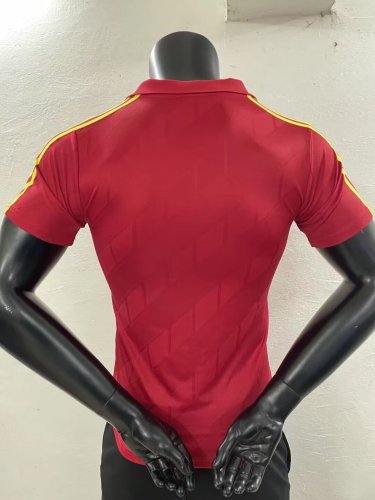 Retro Belgium Home Soccer Jersey 1986