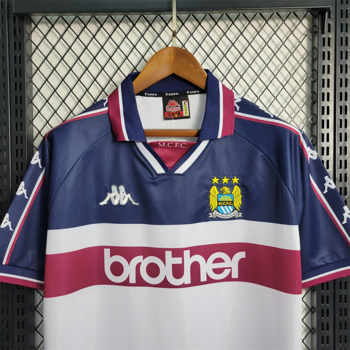 Retro  1997 1998 MAN CITY Jersey away