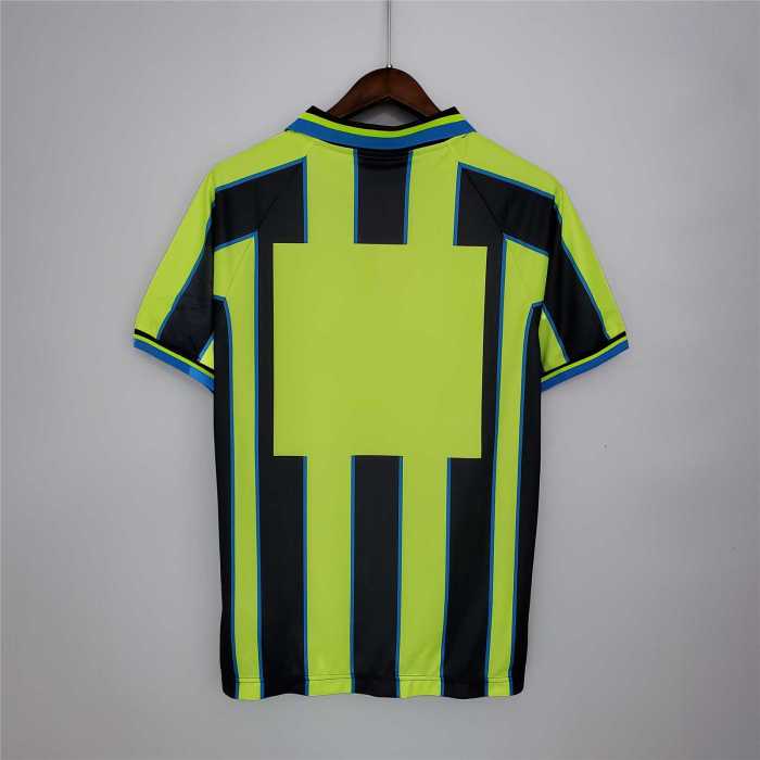 Retro  1998 1999 MAN CITY Jersey away
