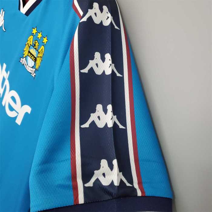 Retro 1997 1999 MAN CITY Jersey Home