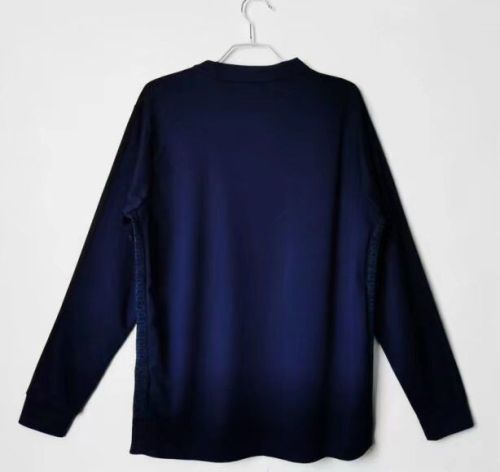 Retro  1968  MAN CITY Jersey Dark blue long sleeve