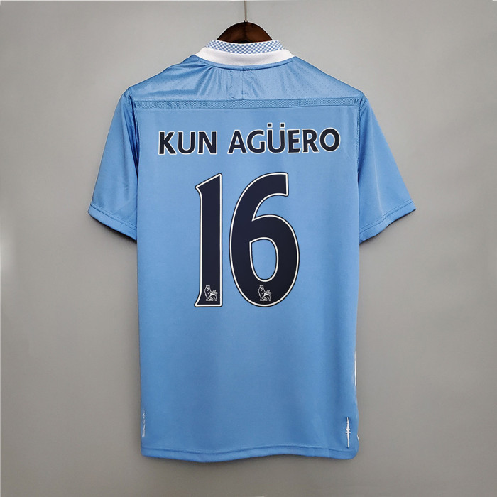 Retro  2011 2012 MAN CITY Jersey Home