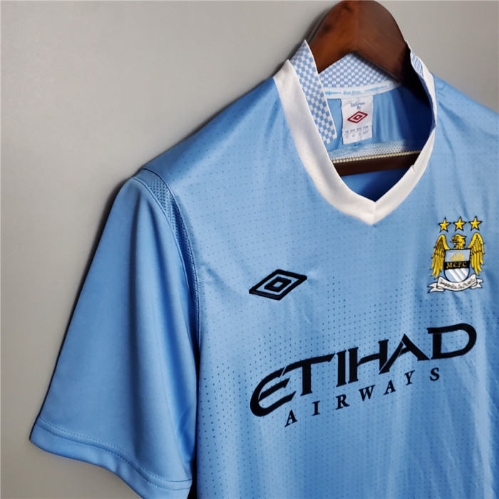 Retro  2011 2012 MAN CITY Jersey Home