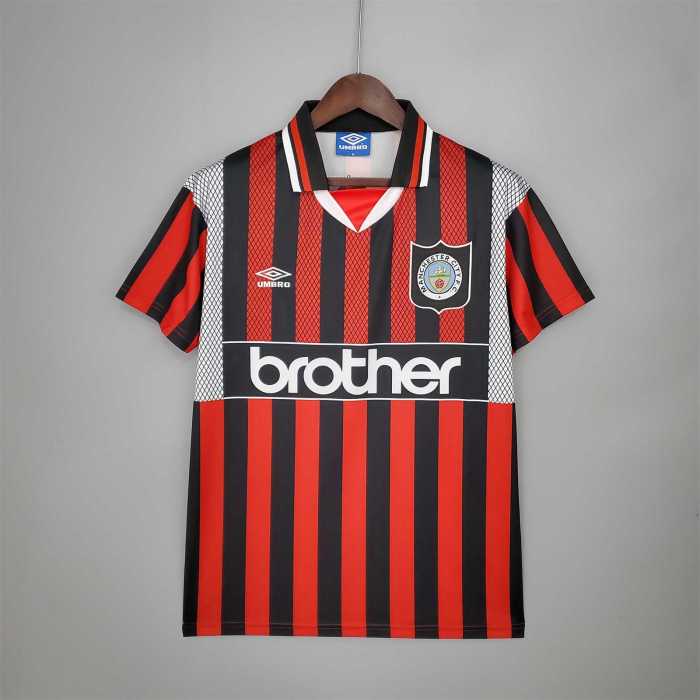 Retro  1994 1996 MAN CITY Jersey away