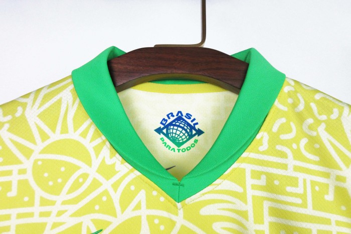 New 2024 Brazil Home Soccer Jersey