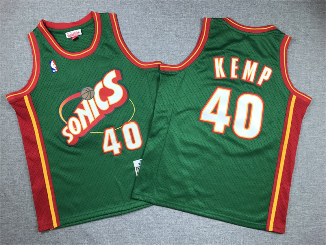 Children's Supersonic 40 retro green/white