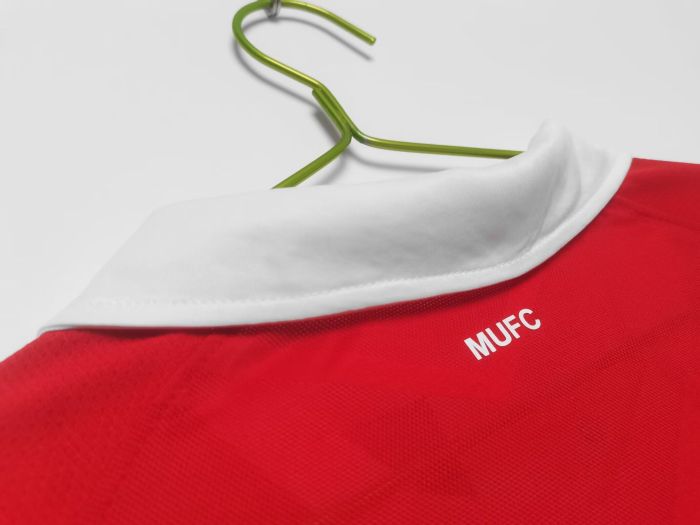 Retro 10-11 home  long sleeve   Manchester United  soccer jersey size S-2XL