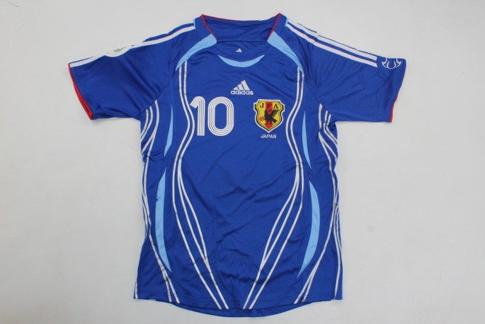 Retro jersey   with  FLFA  WORID CUP   2006  GERMANY   japan 2006 home s-xxl