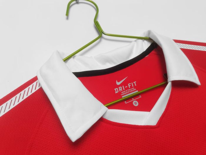 Retro 10-11 home  long sleeve   Manchester United  soccer jersey size S-2XL