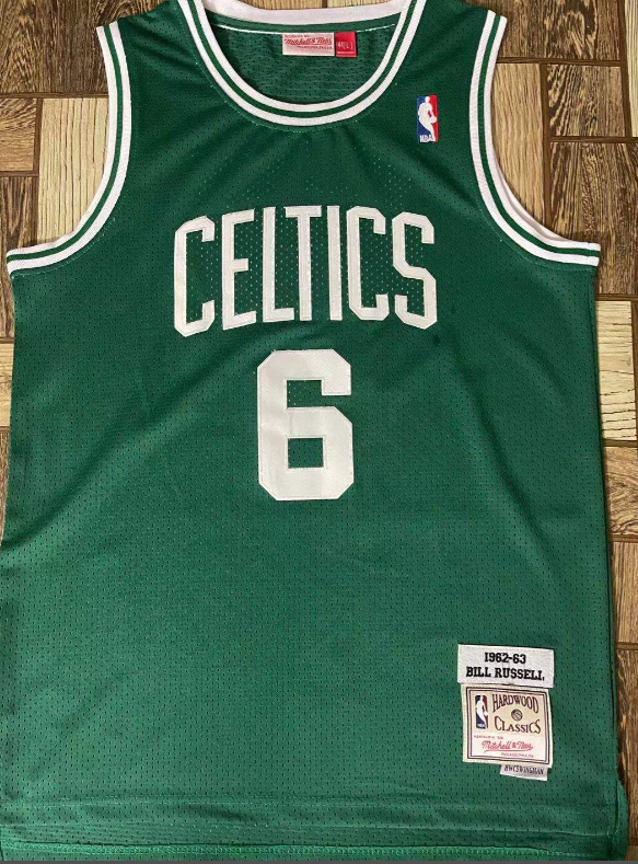 Retro 1962-63 Celtics NBA jersey