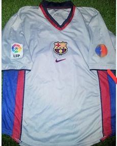Barcelona  88-89 away retro jersey