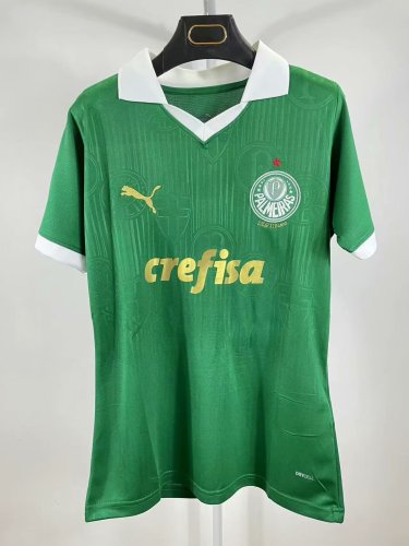 Women Palmeiras Home Soccer Jersey 2024 2025