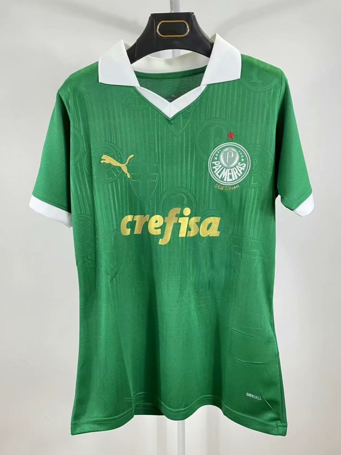 Women Palmeiras Home Soccer Jersey 2024 2025