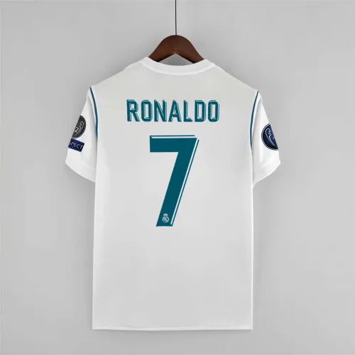 2017-18 REAL MADRID HOME WHITE JERSEY 17-18