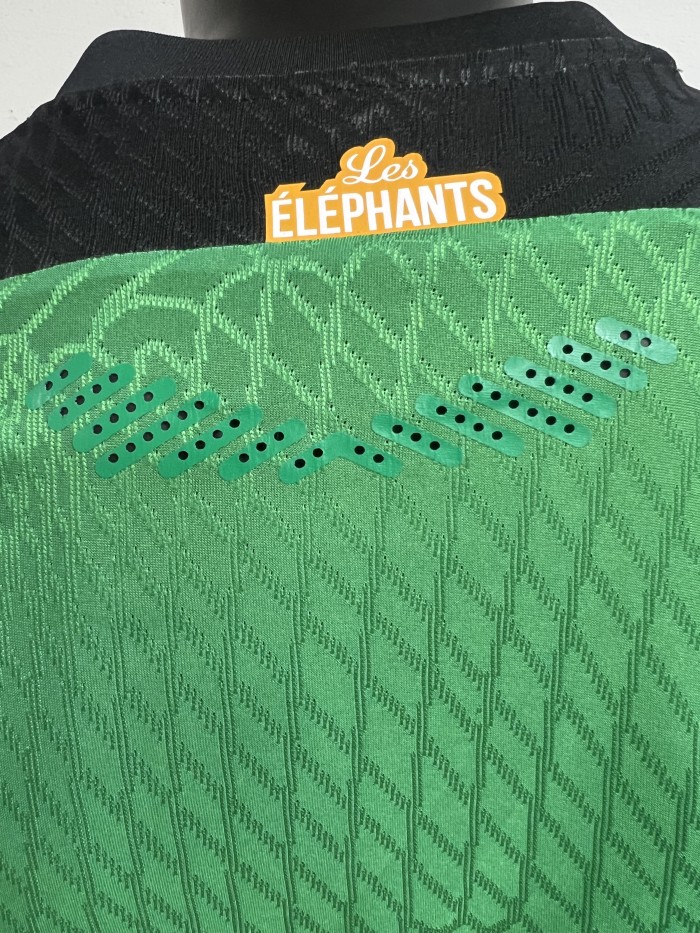 ivory coast 2024 green 3 stars player version