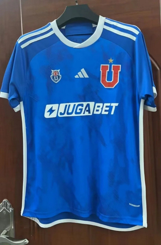 24-25 Universidad de Chile home soccer jersey2