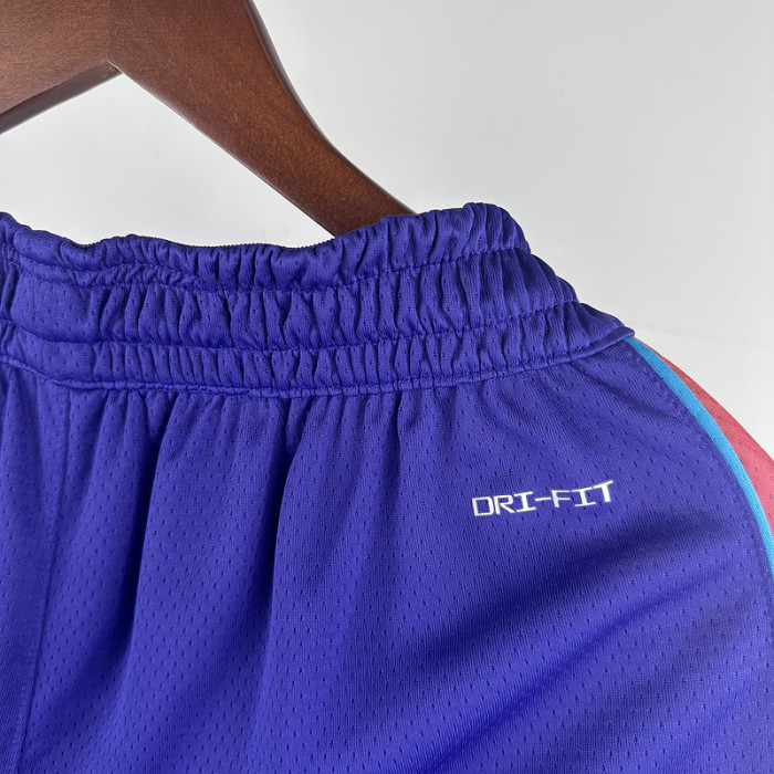 Suns city edtion purple NBA shorts