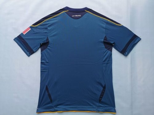 with MLS Patch Retro Football Shirt 2011-2012 Los Angeles Galaxy Away Soccer Jersey
