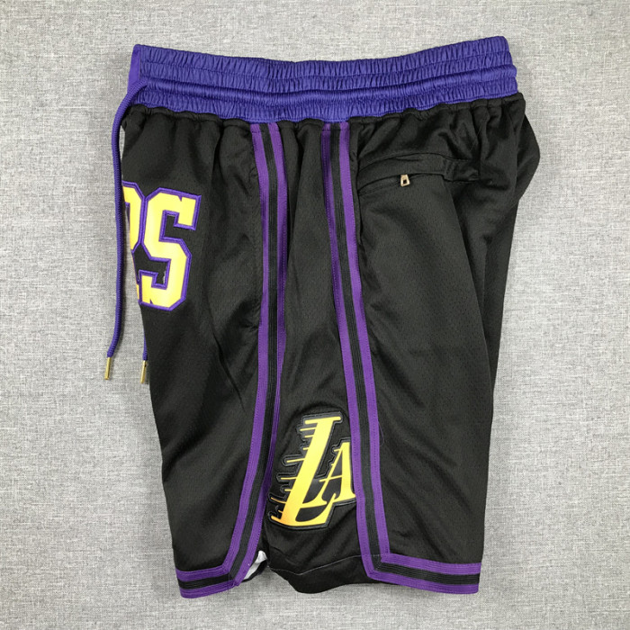 24 Pocket Pants Lakers Black City Edition