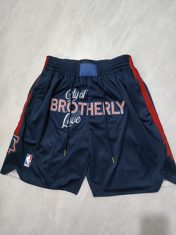 76 person dark blue 24 style pocket shorts