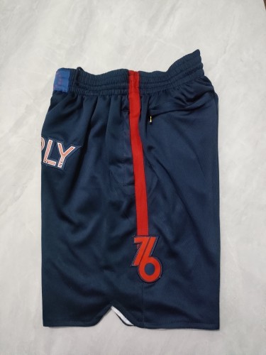 76 person dark blue 24 style pocket shorts