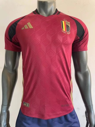 Player Version Belgium Home Soccer Jersey EURO2024