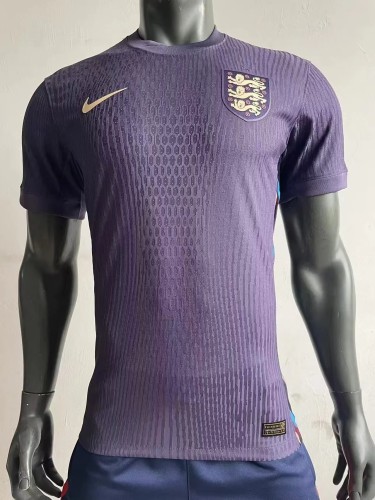 England 2024 jersey away purple player version s-3xl