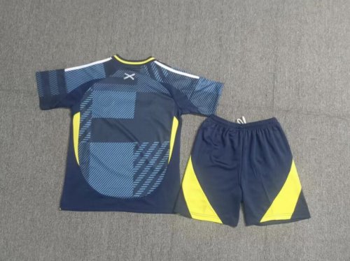 Kids Scotland Home Soccer Uniform 2024 2025