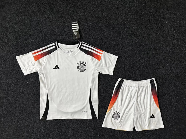 Kids  Germany Home Soccer Uniform 2024 2025