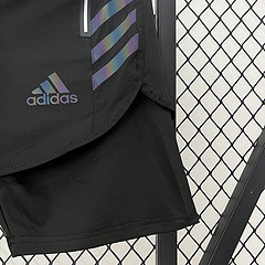 black casual shorts