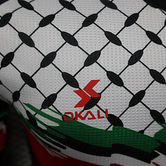 24-25 Palestinian black player version jersey