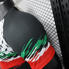 24-25 Palestinian black player version jersey