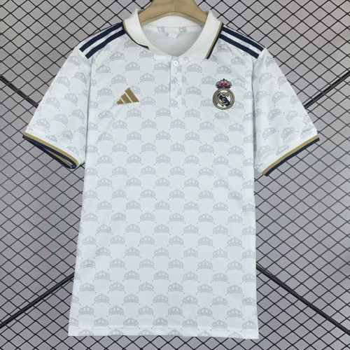 24-25 Real Madrid  white POLO