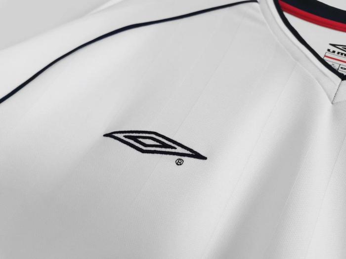 2002 England home long sleeve