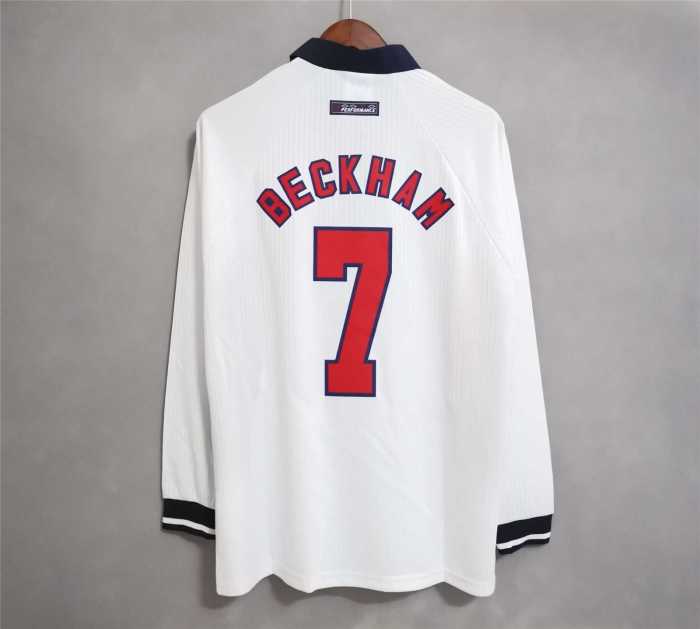 1998 England home long sleeve