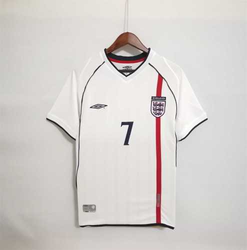 2002 England home white