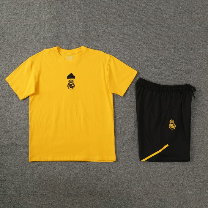 24-25  Real Madrid yellow training suit