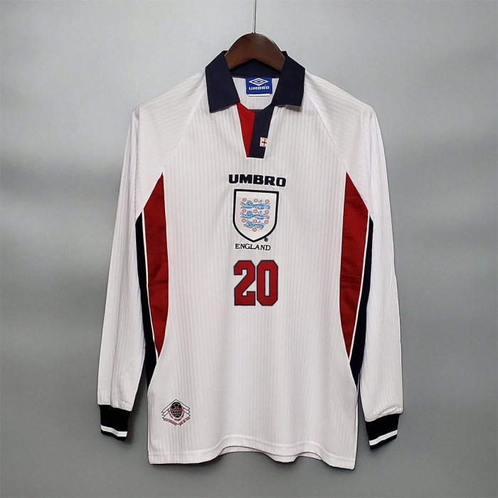 1998 England home long sleeve