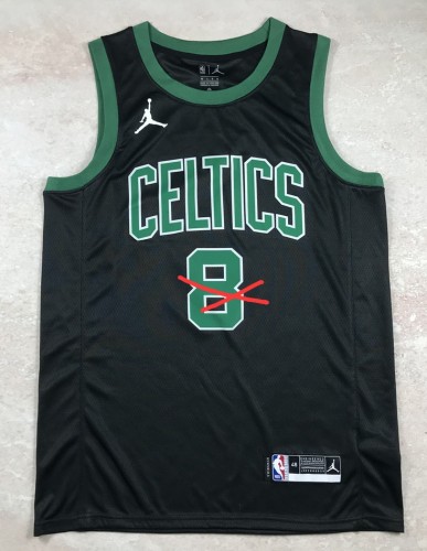 no name no number Celtic NBA jersey