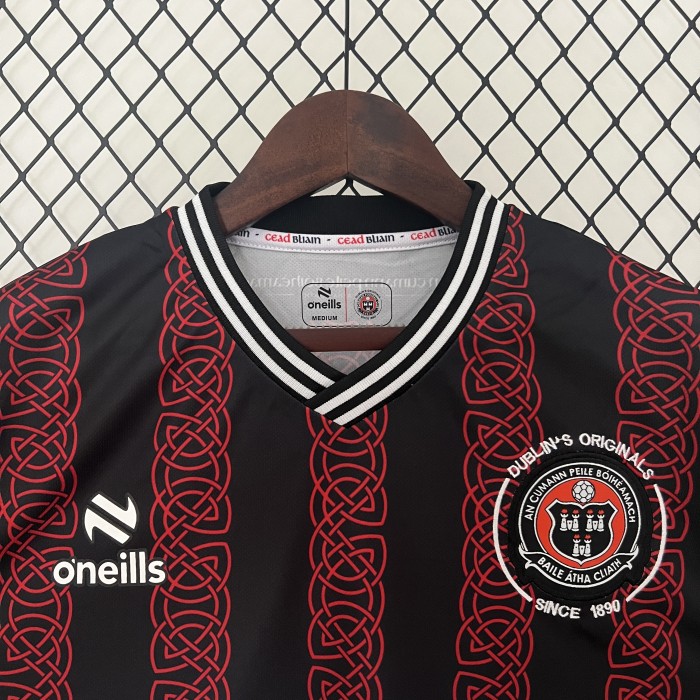 24-25 Bohemian F.C. home jersey size S-2XL