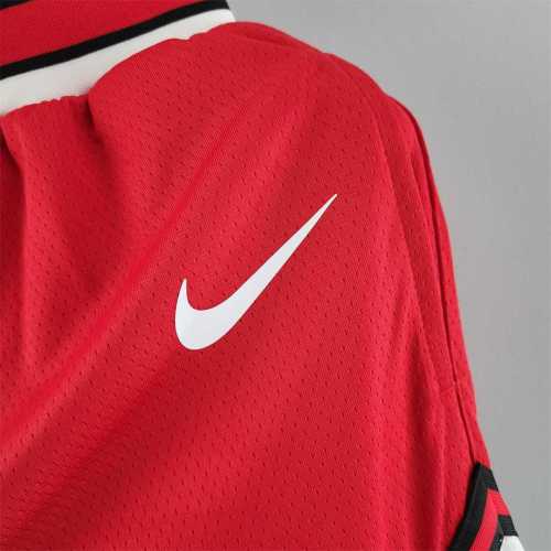 Chicago Bulls red NBA shorts
