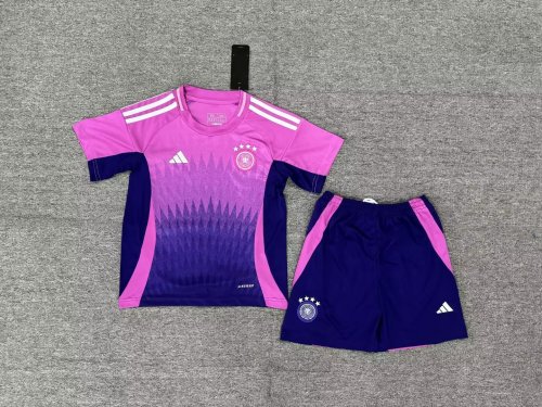 Kids Germany Away Soccer Uniform 2024 2025