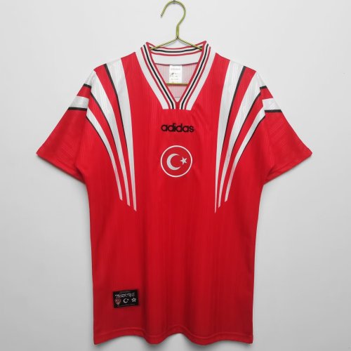 1990 Turkey home red retro jersey