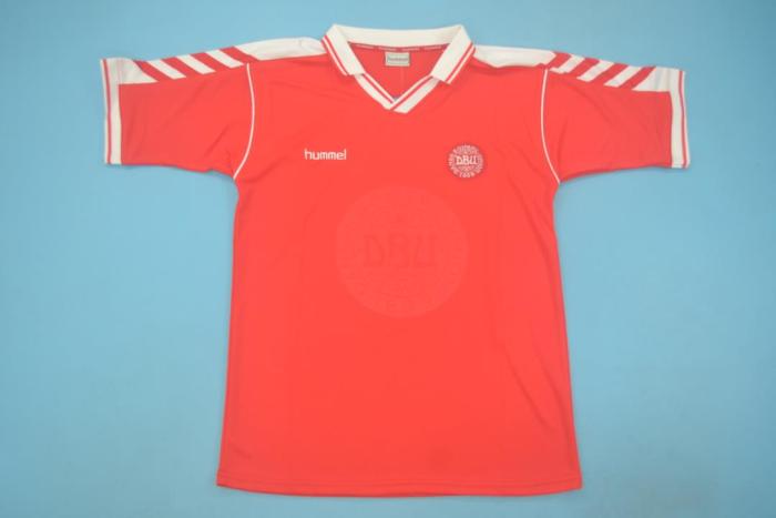 1998 Denmark shirt home red