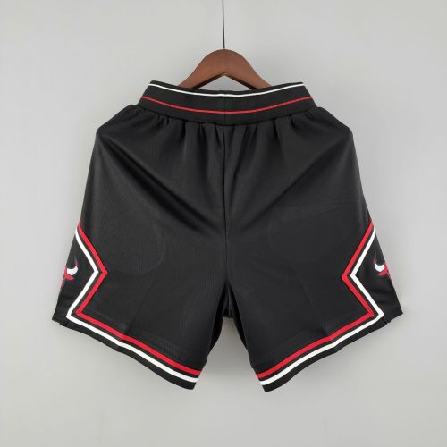 Chicago Bulls Black NBA shorts
