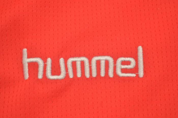 1998 Denmark shirt home red