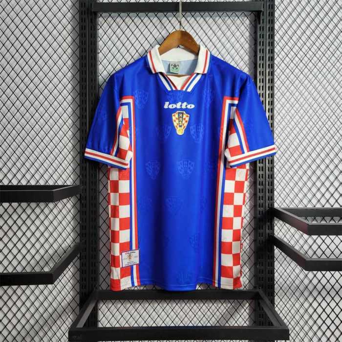 1998 Croatia Jersey Blue