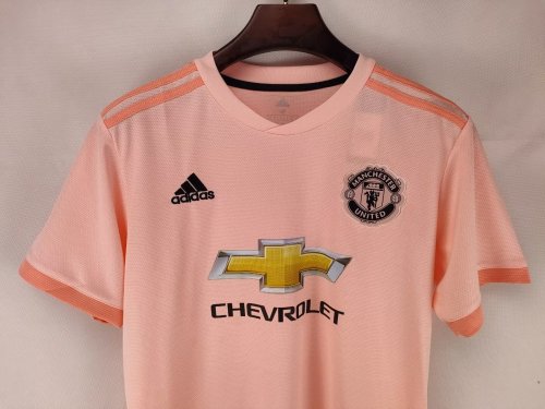 2018-2019 MANCHESTER UNITED away pink retro jersey